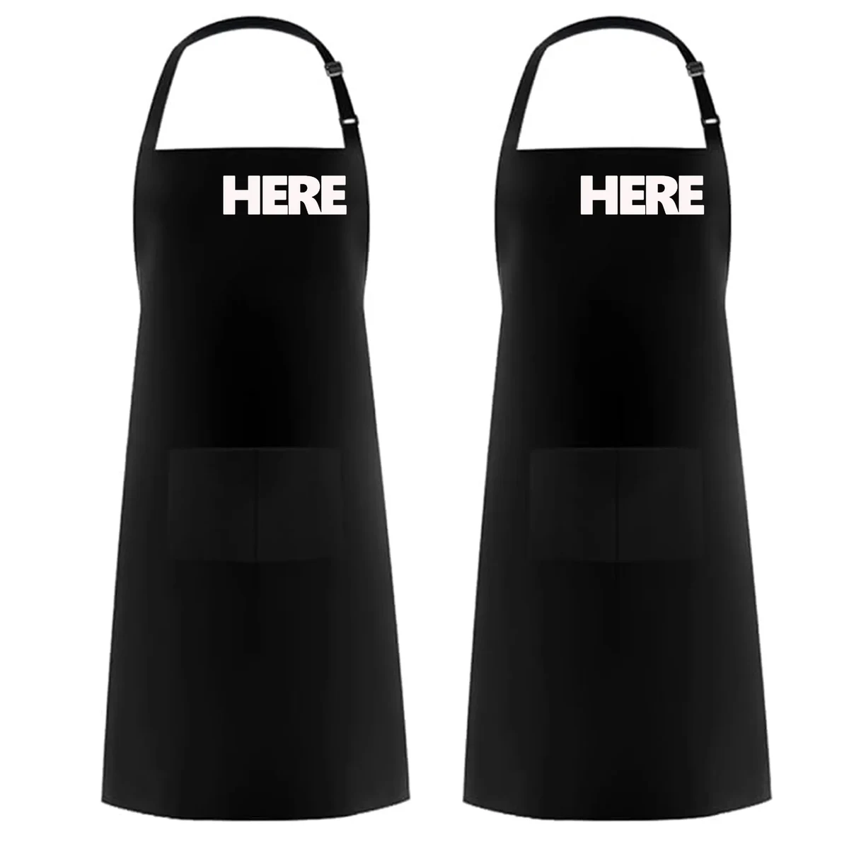 Adjustable Bib Kitchen Apron 1
