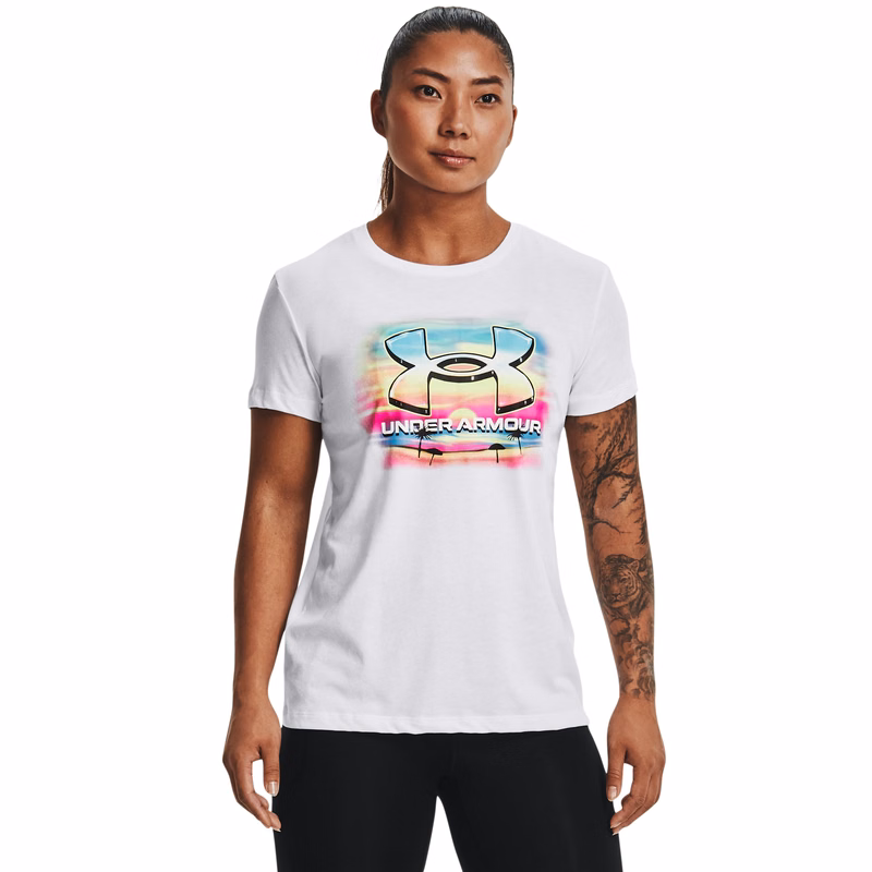 Women's UA Summer Vibes Big Logo Short Sleeve