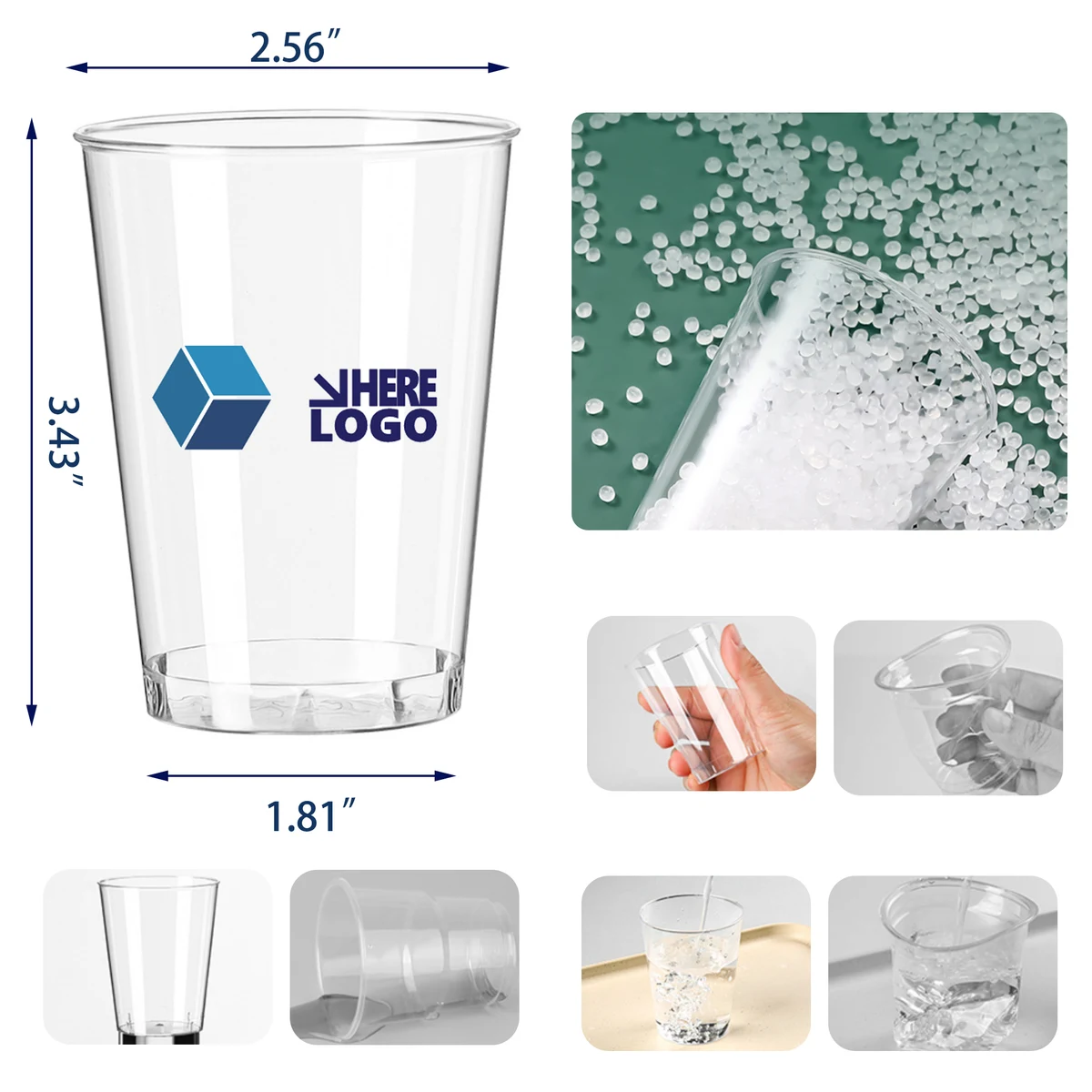 7 OZ Disposable Airline Cup 1
