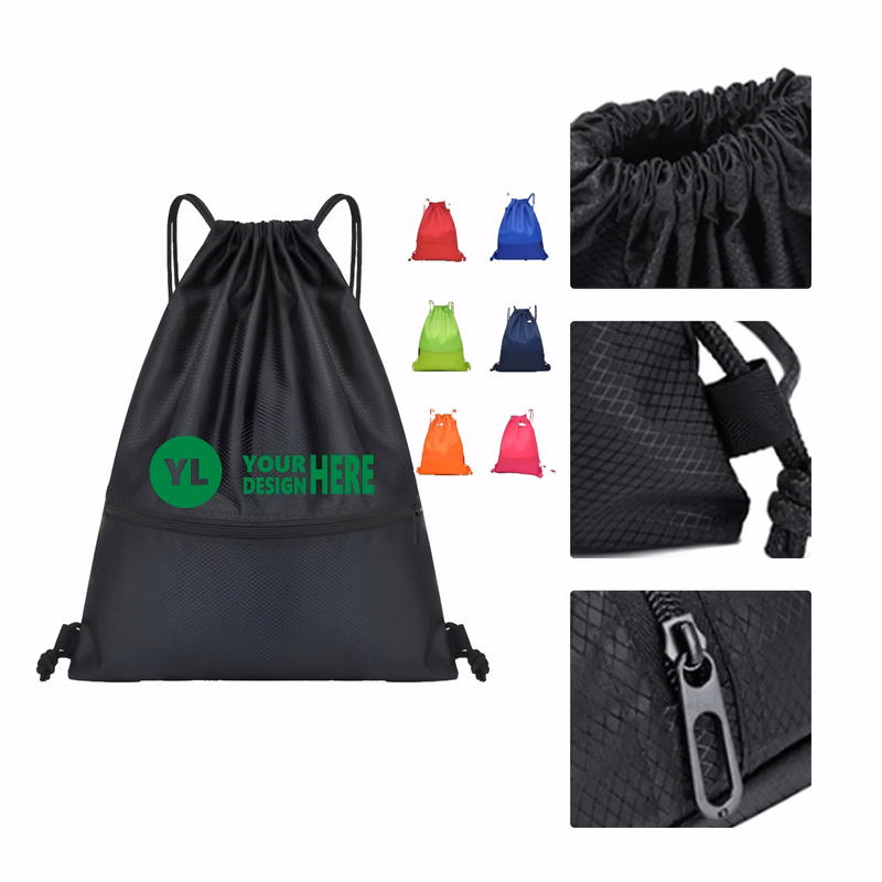 Drawstring Backpack Simple Design