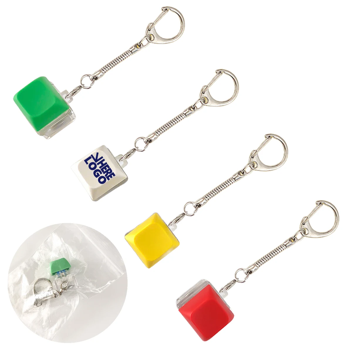 Portable Stress Relief Fidget Keychain 1