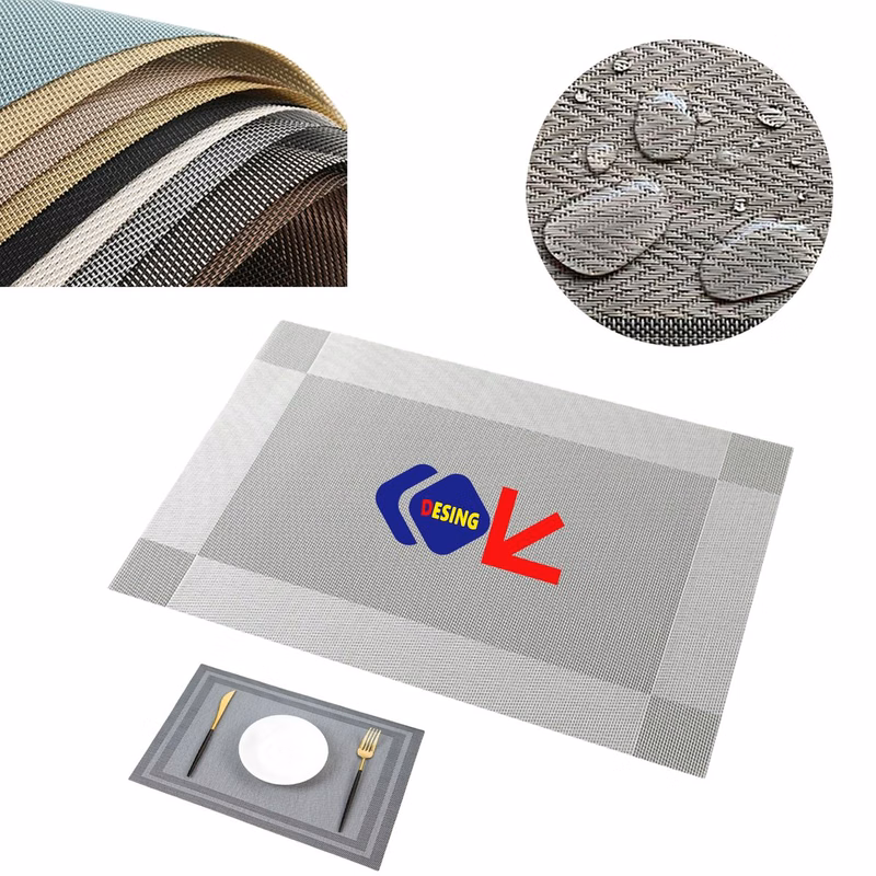 Durable Rectangular Restaurant Placemat
