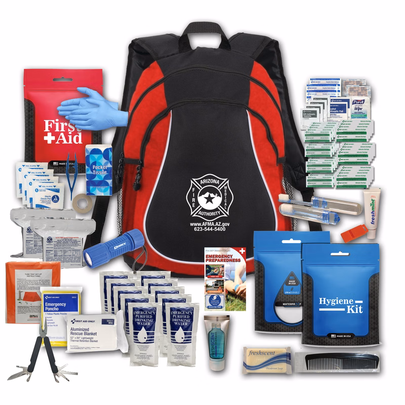 PREMIUM SURVIVAL DISASTER & FIRST AID BACKPACK