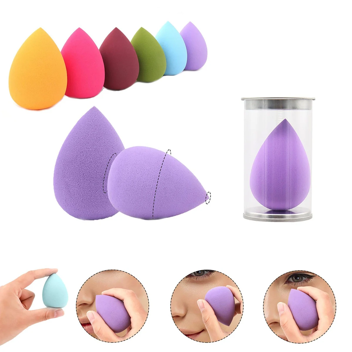 Pear Shaped Makeup Egg 1