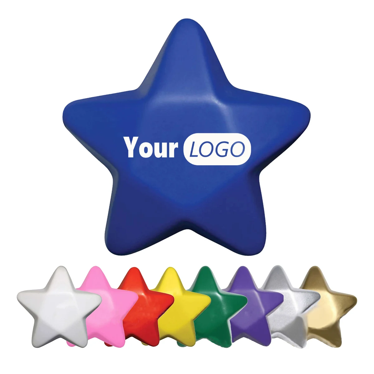 PU Foam Five Star Stress Toys 1