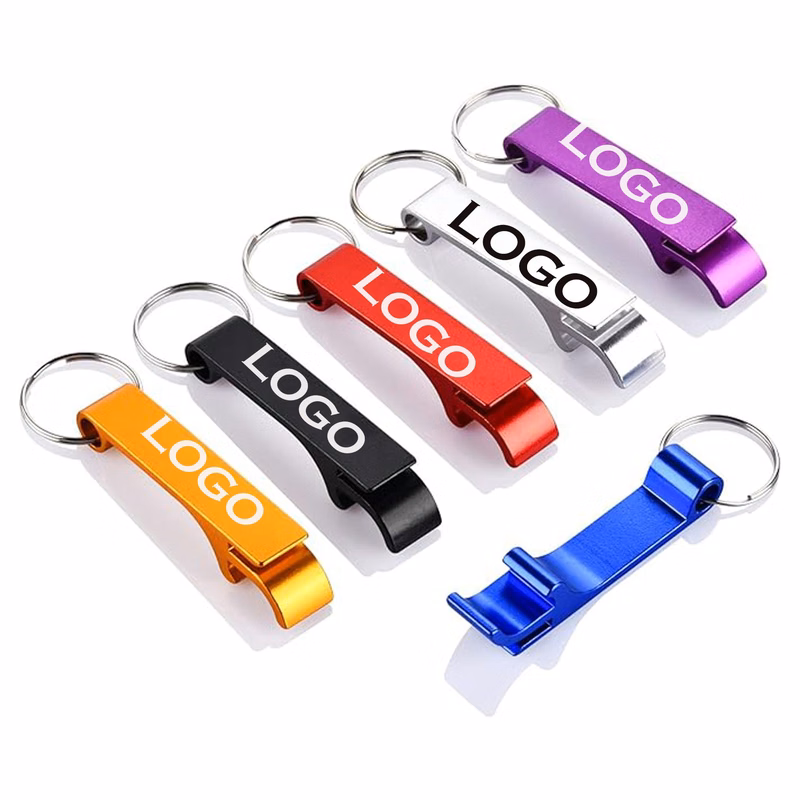Premium Metal Keychain Bottle Opener Beverage Bottle Opener