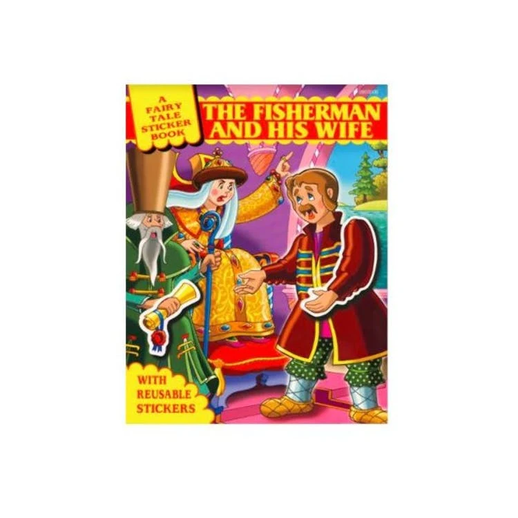 Fairy Tale Sticker Book Series - Illustrated 4 Titles 1