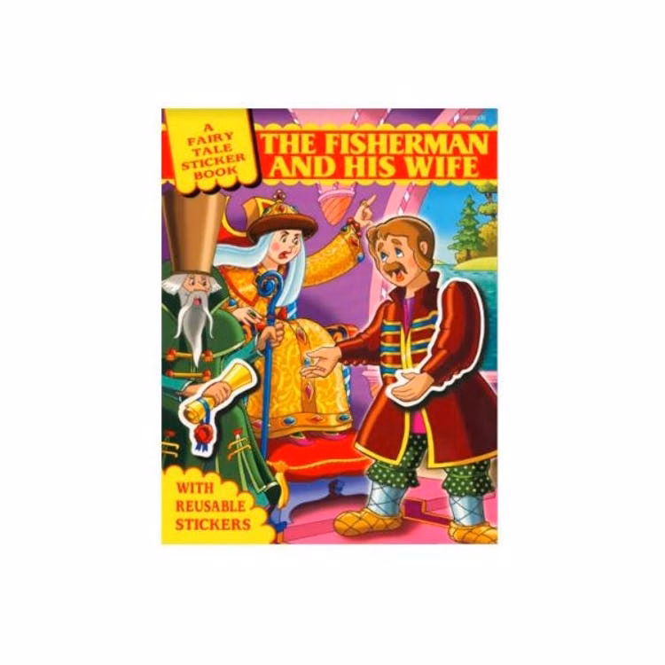Fairy Tale Sticker Book Series - Illustrated 4 Titles