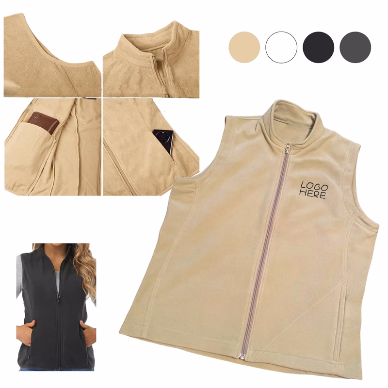Velvet Outdoor Sleeveless Vest