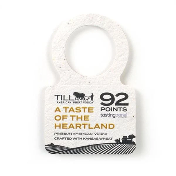 Seed Paper Wine Collar - Small - Folding 1