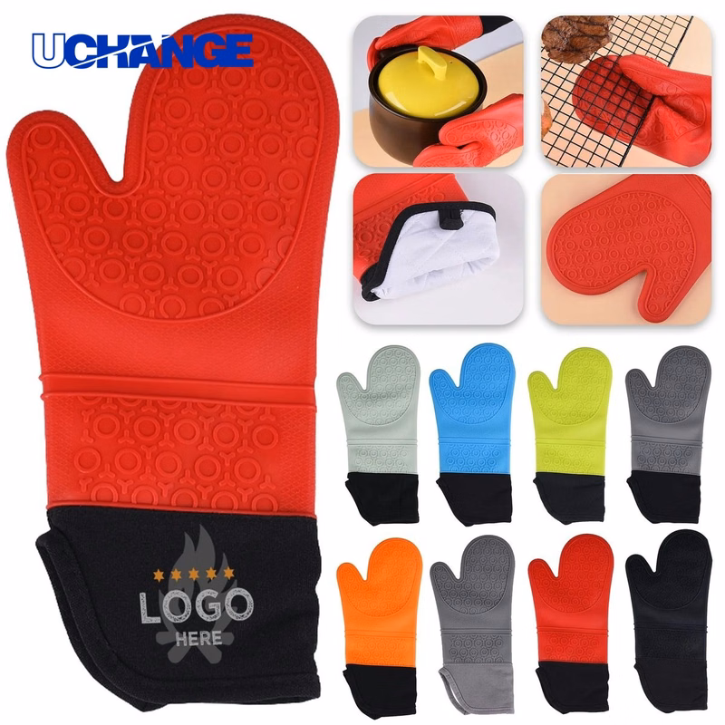 Oven Mitts Gloves Heat Resistant for Daily Cooking