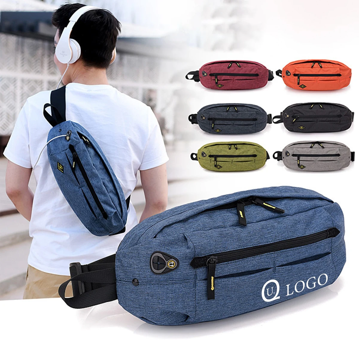 Neoprene Outdoor Cross-Boby Bag 1