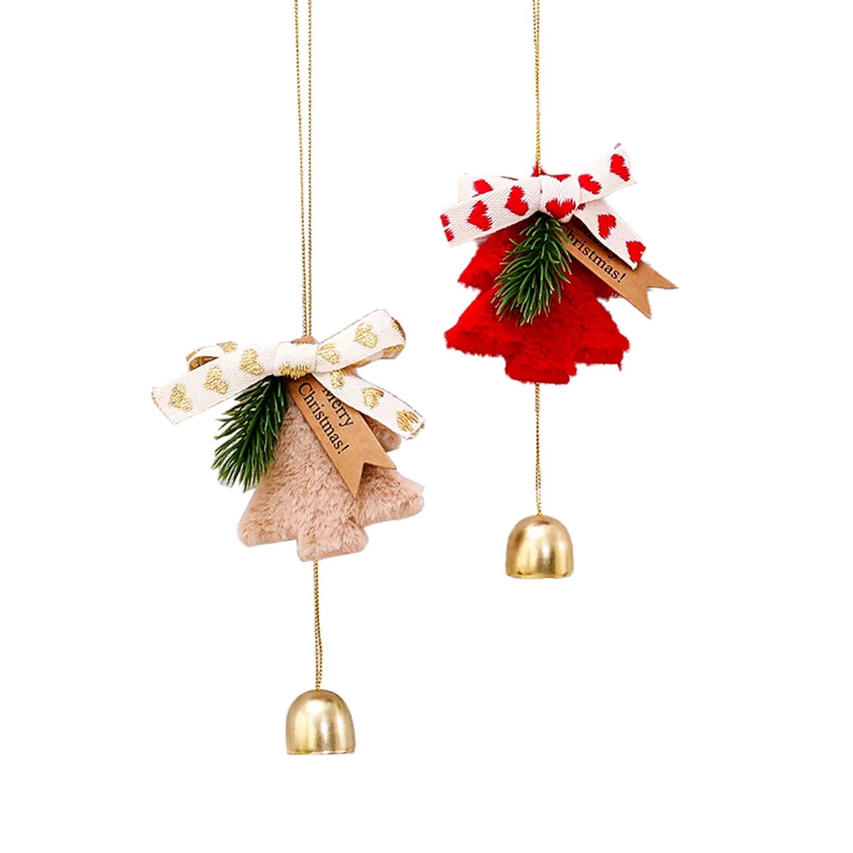 Christmas Tree Bell Ornament 1