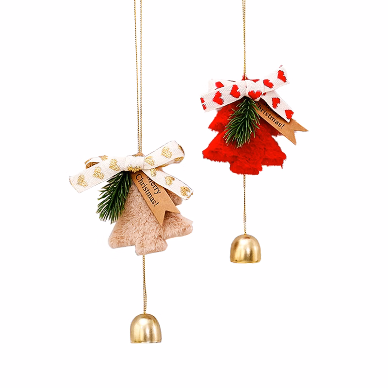 Christmas Tree Bell Ornament