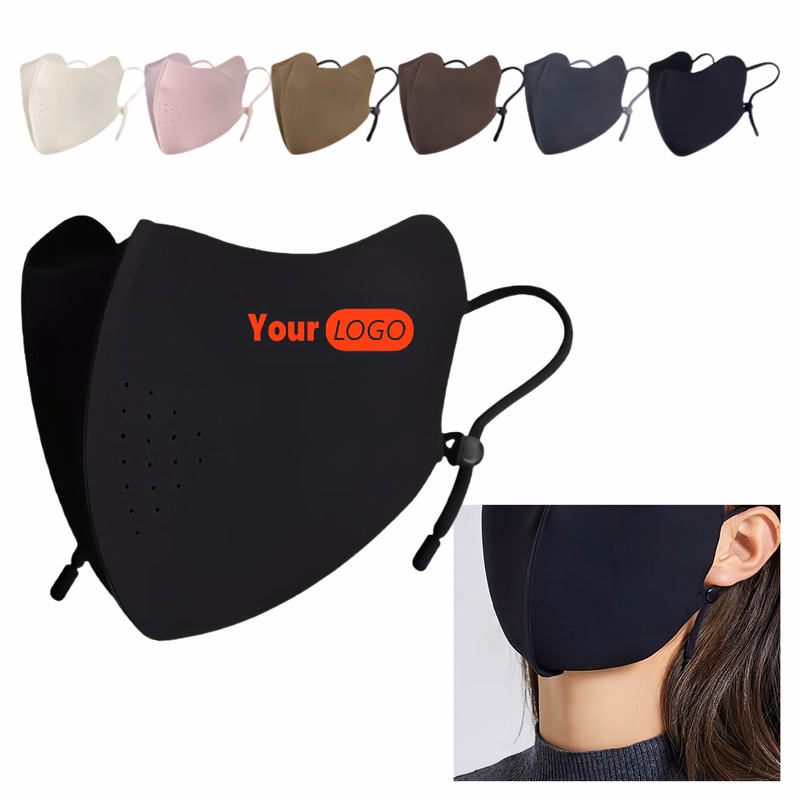 Fleece-lined Nylon Thermal Winter Face Mask