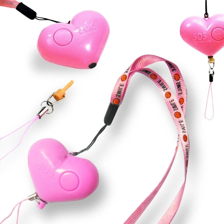 Heart Shape Anti-rape Alarm Device 1