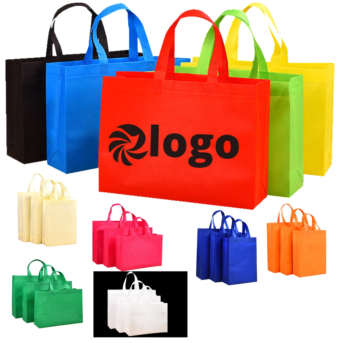 15"x13"x4" Reusable Non-Woven Shipping Bag 1
