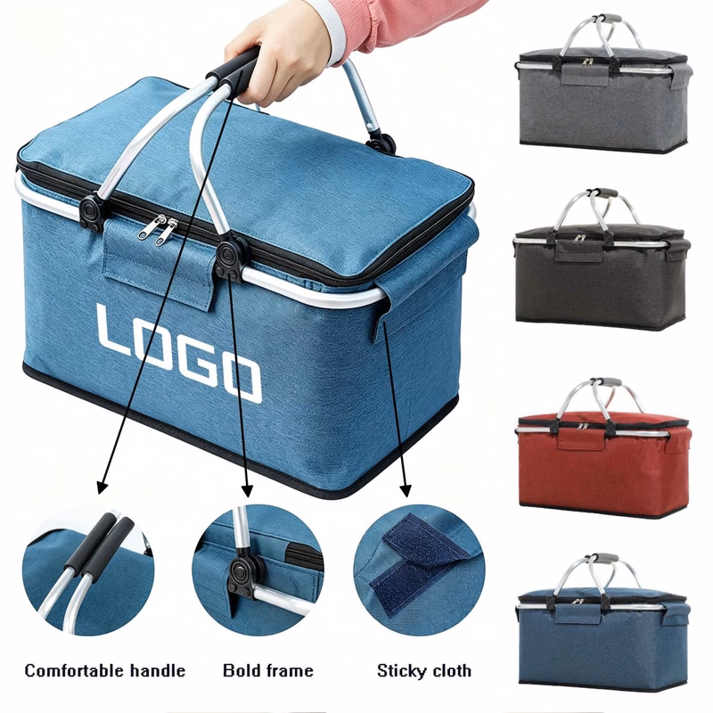 15" Insulated Cooler Bag for Outdoor Camping, Travel