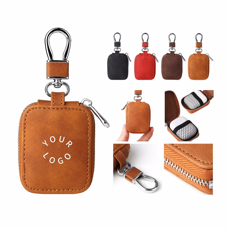 Small Leather Storage Case with Premium Feel