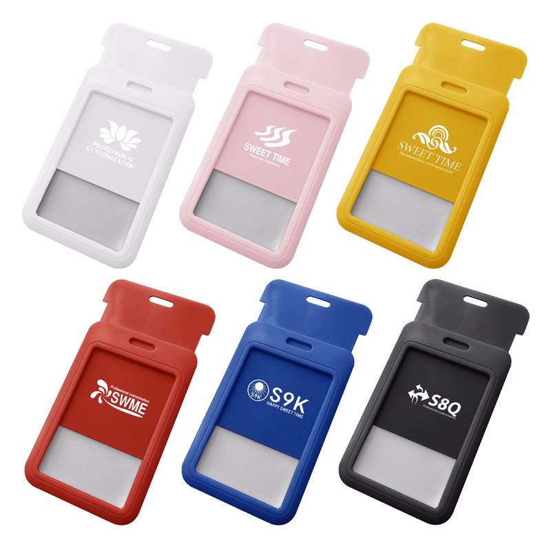 Sliding Closure Cardholder / ID Badge Holder