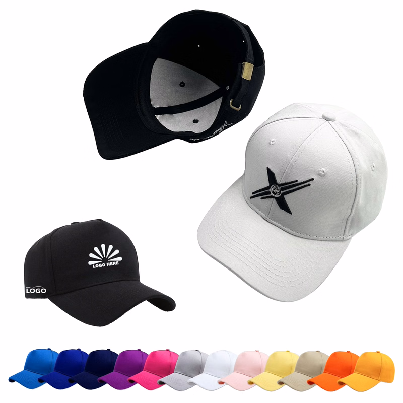 Cotton Twill 5-Panel/6-Panel Cap with 3D Embroidery