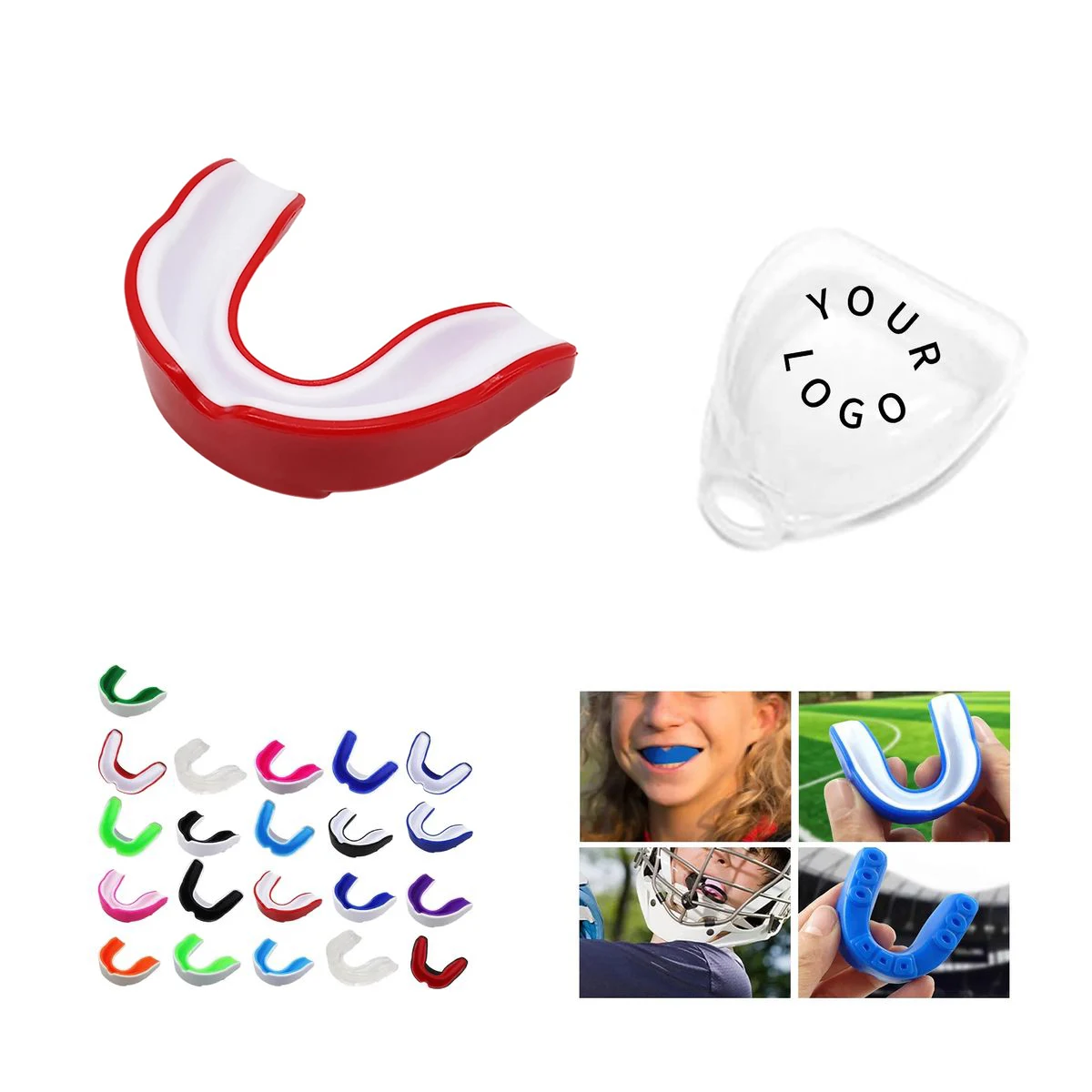 EVA Sports Mouth Guard with Protective Storage Case 1