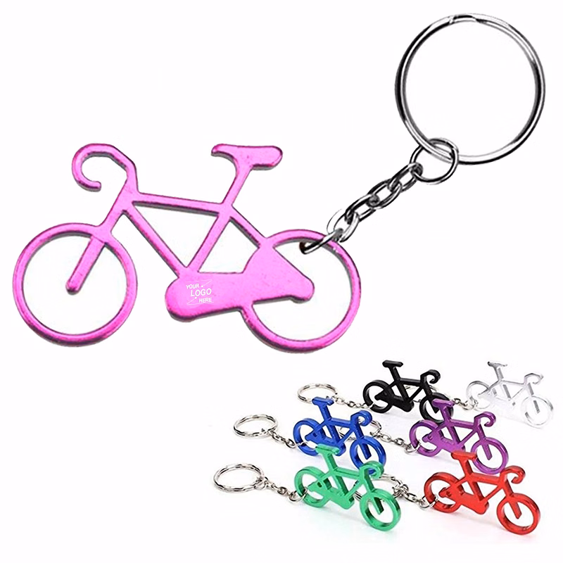 Bicycle Keychain Bottle Opener