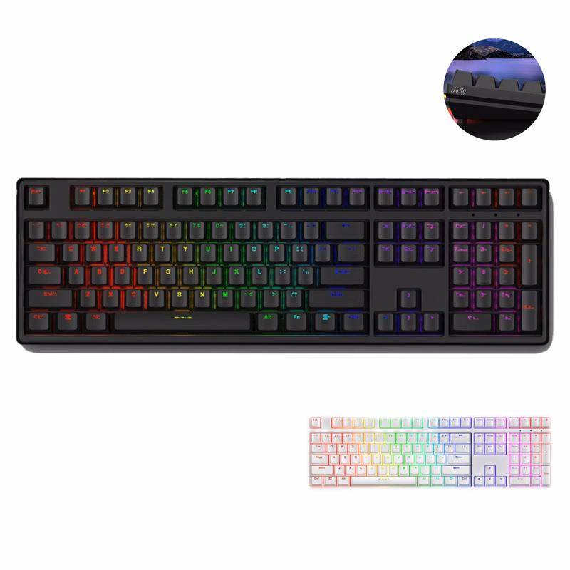 RGB Light Wireless Bluetooth Gaming Keyboard