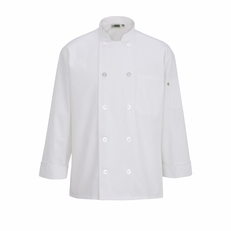 10 Button Chef Coat With Mesh