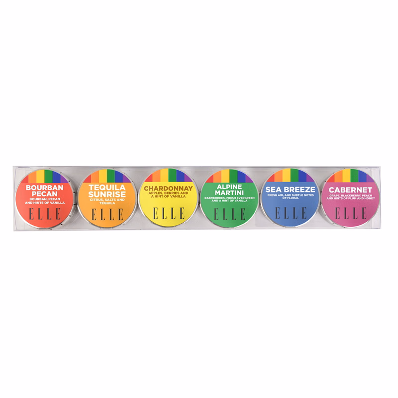 Pride Cocktail Themed Candle Gift Set