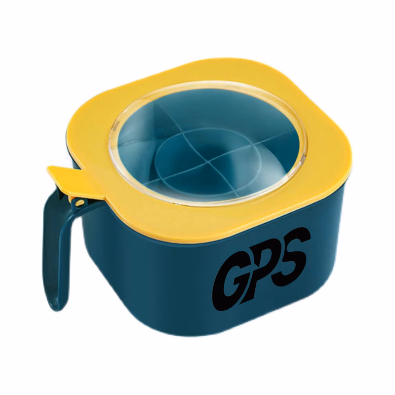 Four Grid Integrated Kitchen Seasoning Box