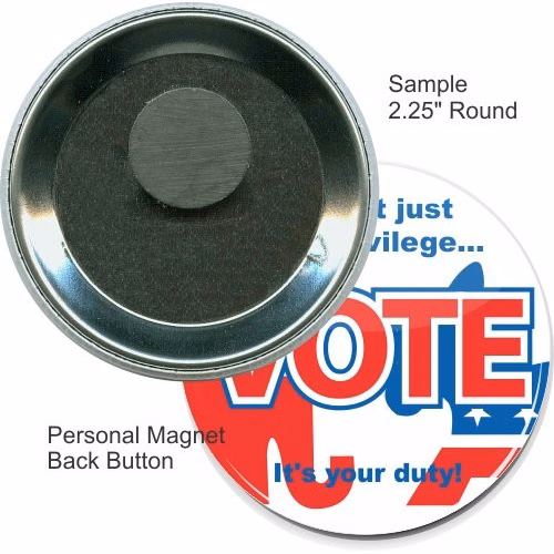 Personal Magnet 2 1/4 Inch Round Button