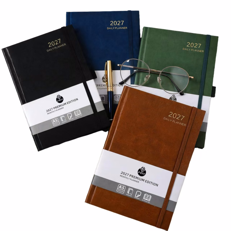 2027 Premium A5 Calendar Journal