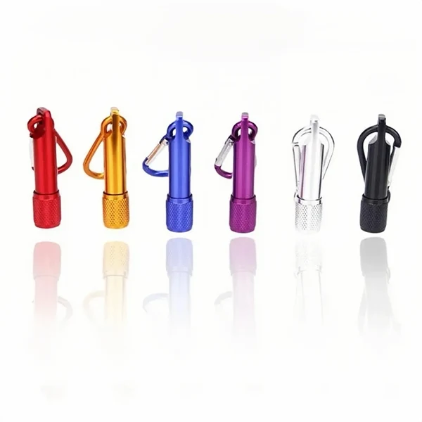 Expandable Flashlight with Carabiner 1