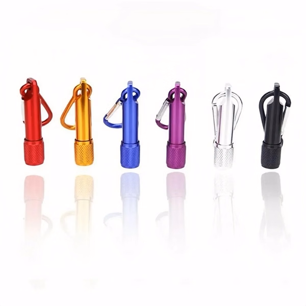 Expandable Flashlight with Carabiner