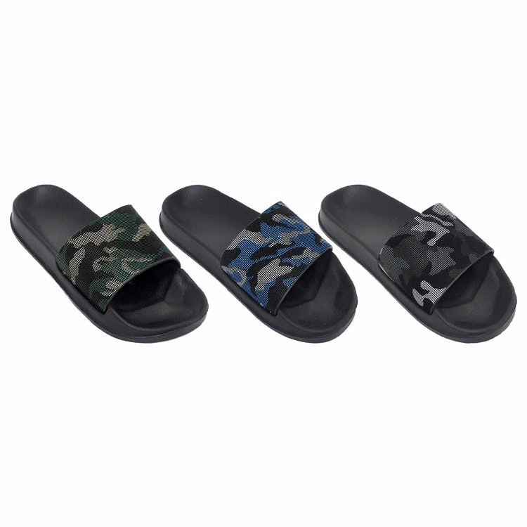 Men's Slide Sandals - Camo Print