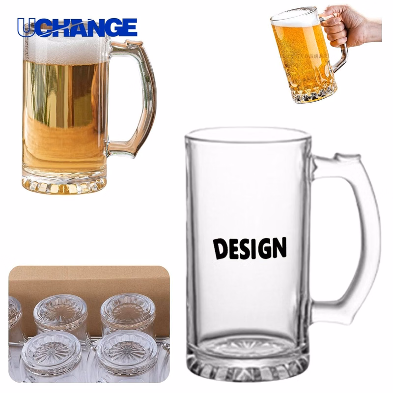 Beer Cup Drinking Glass Container (16oz)