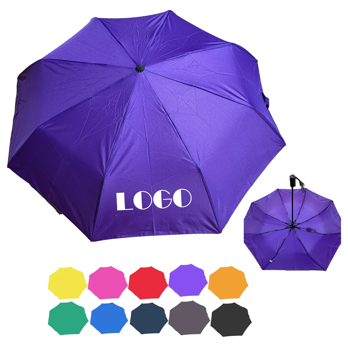 The Compact Econo Folding Umbrella 1