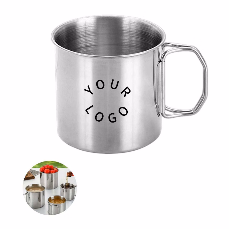 12 oz Stainless Steel Cup for Camping and Travel
