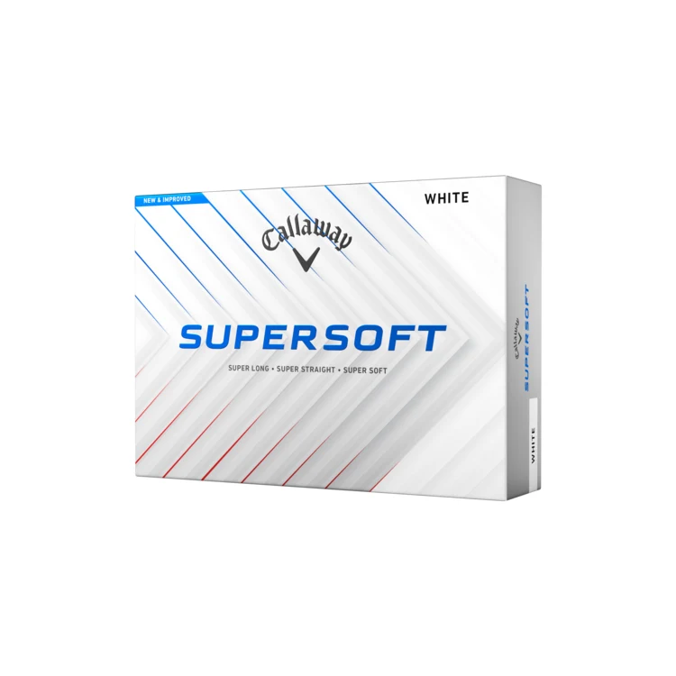 Callaway Supersoft Golf Balls - White 1