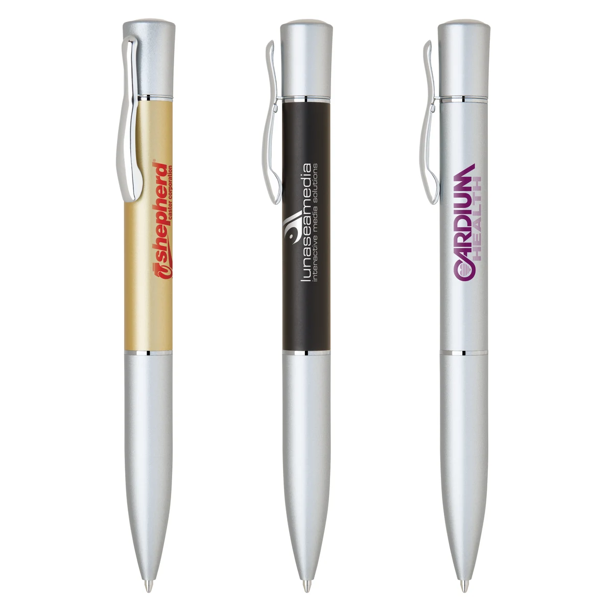Apex Twist Action Pen with Photo Dome Top 1