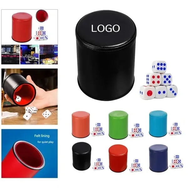 Handcrafted Dice Cocktail Shaker with Barware Set 1