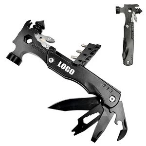 Stainless Steel Safety Claw Hammer Tool Kit With Belt Cutter 1