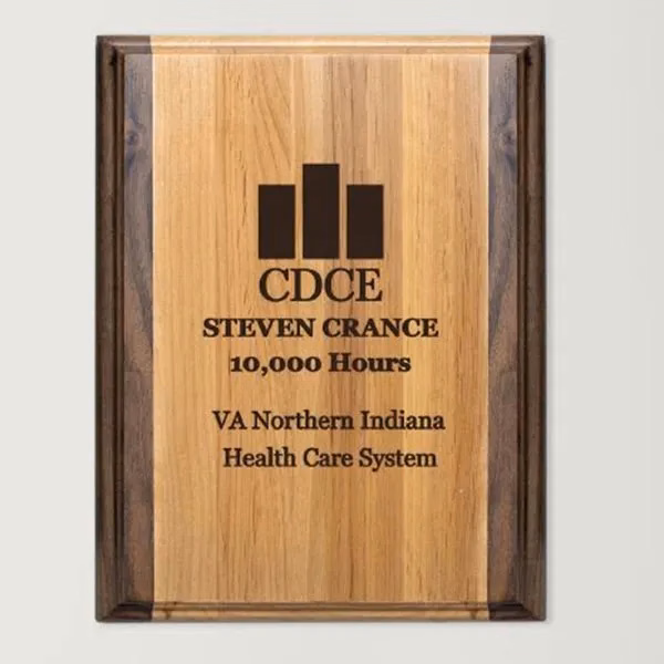 Alder Award Plaque