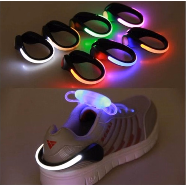 Flashing Light Up Shoe LED Safety Clip