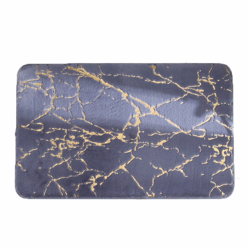 Gilding nonslip plush carpet absorbent floor mat