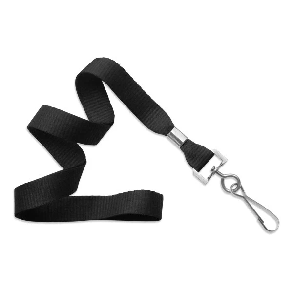 5/8" Flat Blank Lanyard with Breakaway (Split Ring) 1