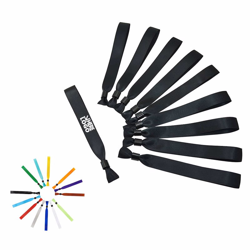 Adjustable Polyester Wristbands