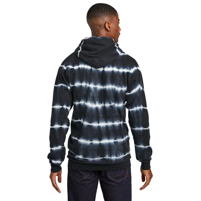 Port & Company Allover Stripe Tie-Dye Fleece 1