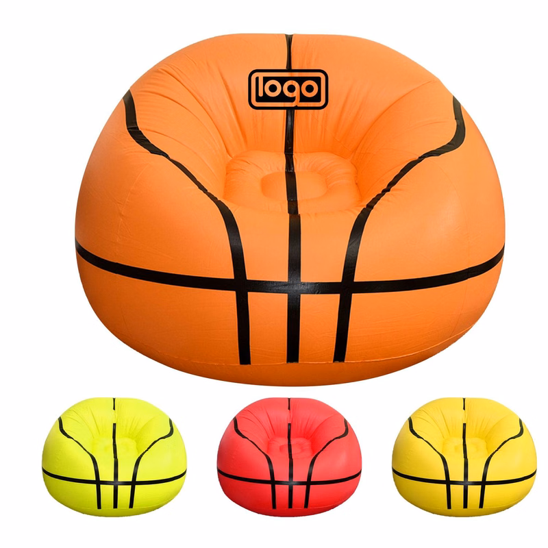 PVC inflatable lazy basketball sofa